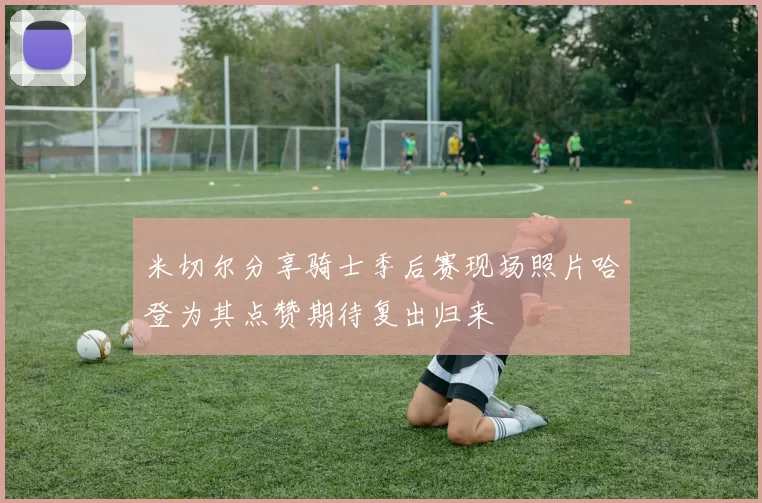 米切尔分享骑士季后赛现场照片哈登为其点赞期待复出归来